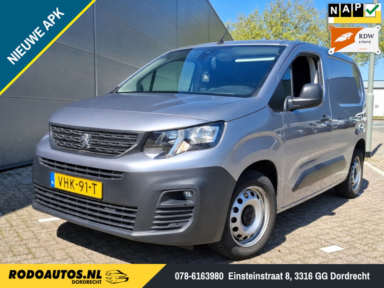 Peugeot Partner - 1.5 BlueHDI Asphalt 131pk Airco/Carplay ✅ - AutoWereld.nl