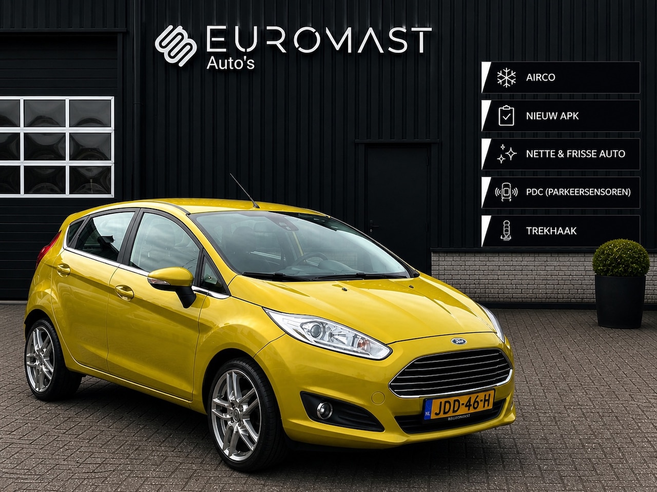 Ford Fiesta - 1.0 EcoBoost Titanium Airco | 5Deurs | Nieuw Apk | LMV | Nette auto | Lage KM - AutoWereld.nl