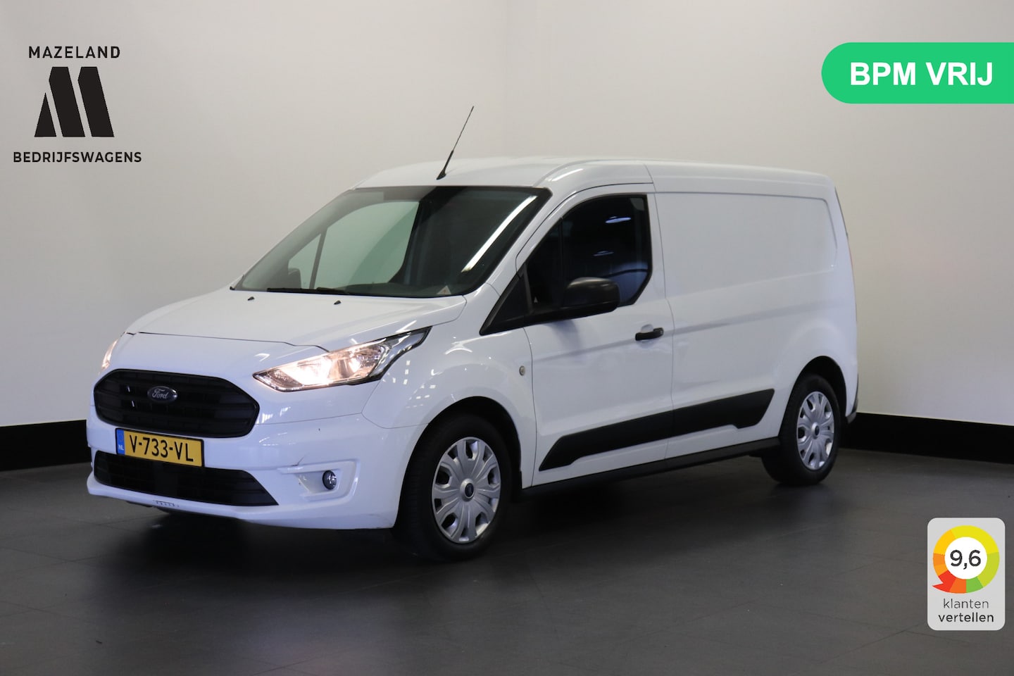Ford Transit Connect - 1.5 EcoBlue 100PK L2 EURO 6 - Airco - Cruise - Trekhaak - € 11.950,- Excl. - AutoWereld.nl