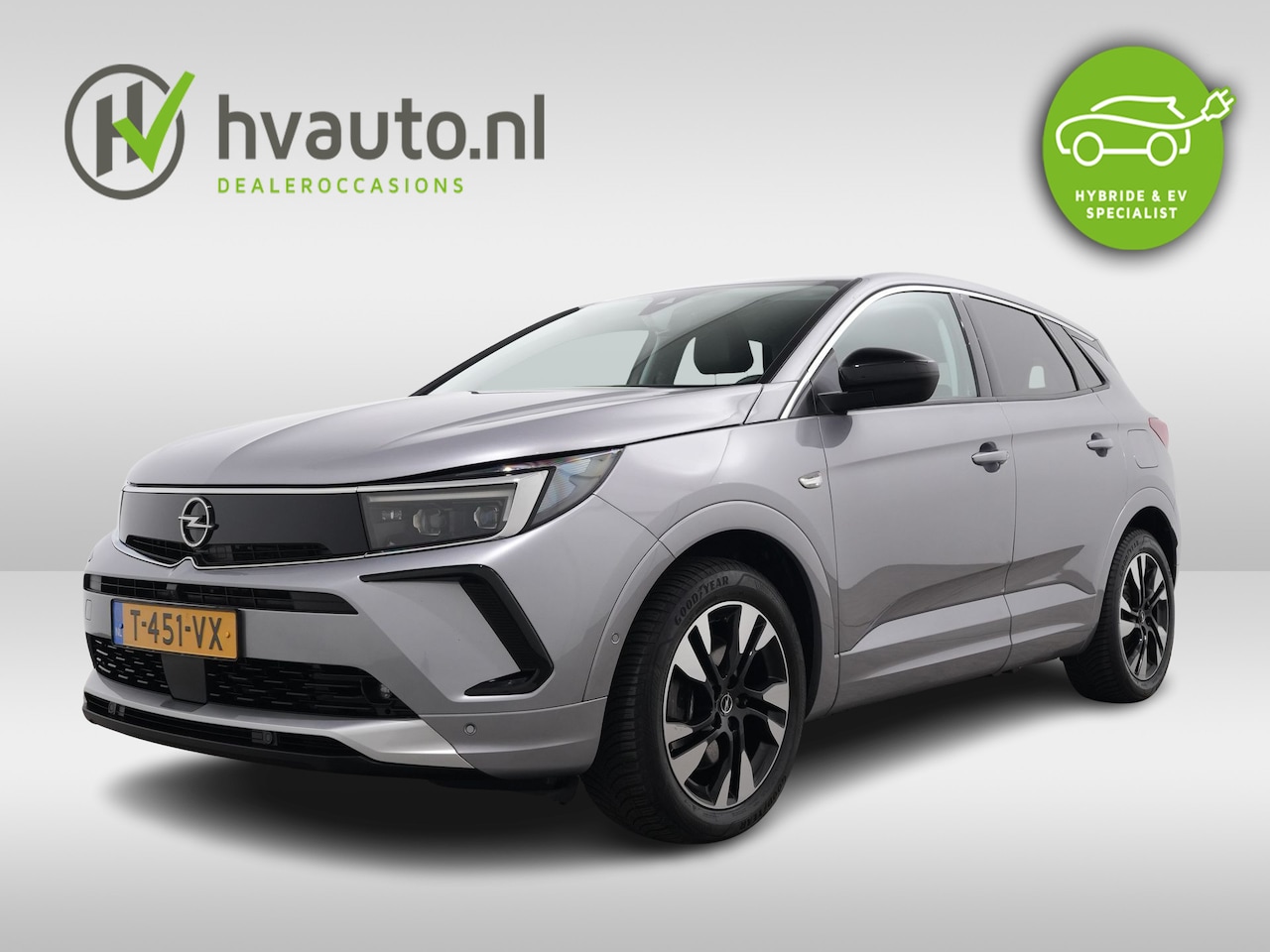 Opel Grandland - 1.6 TURBO 225PK PHEV ULTIMATE EAT8 SOH 98.5% | AGR stoelen | Half Leder | Camera - AutoWereld.nl