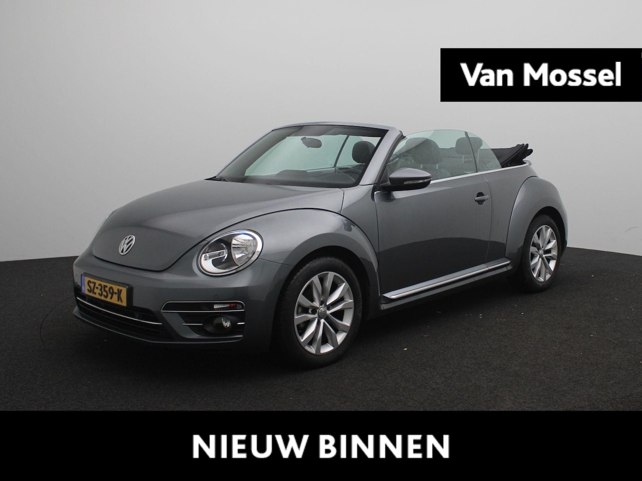 Volkswagen Beetle Cabriolet - 1.2 TSI Exclusive Series | Lederen Bekleding | Airconditioning | Parkeersensoren | Lichtme - AutoWereld.nl