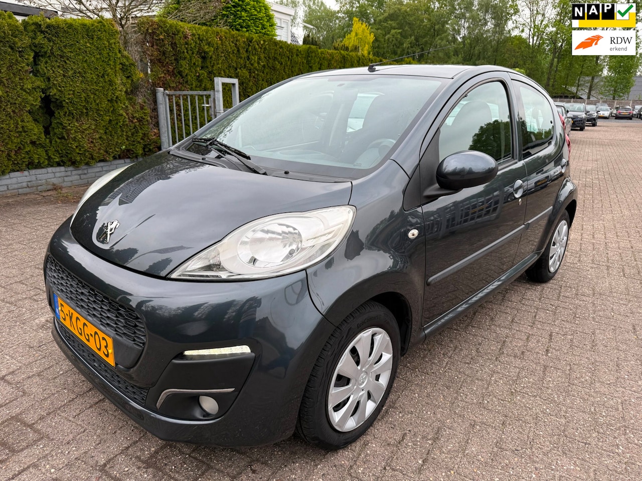 Peugeot 107 - 1.0 5-DRS Active AIRCO LED NAP 1E EIG. DEALEROH. - AutoWereld.nl