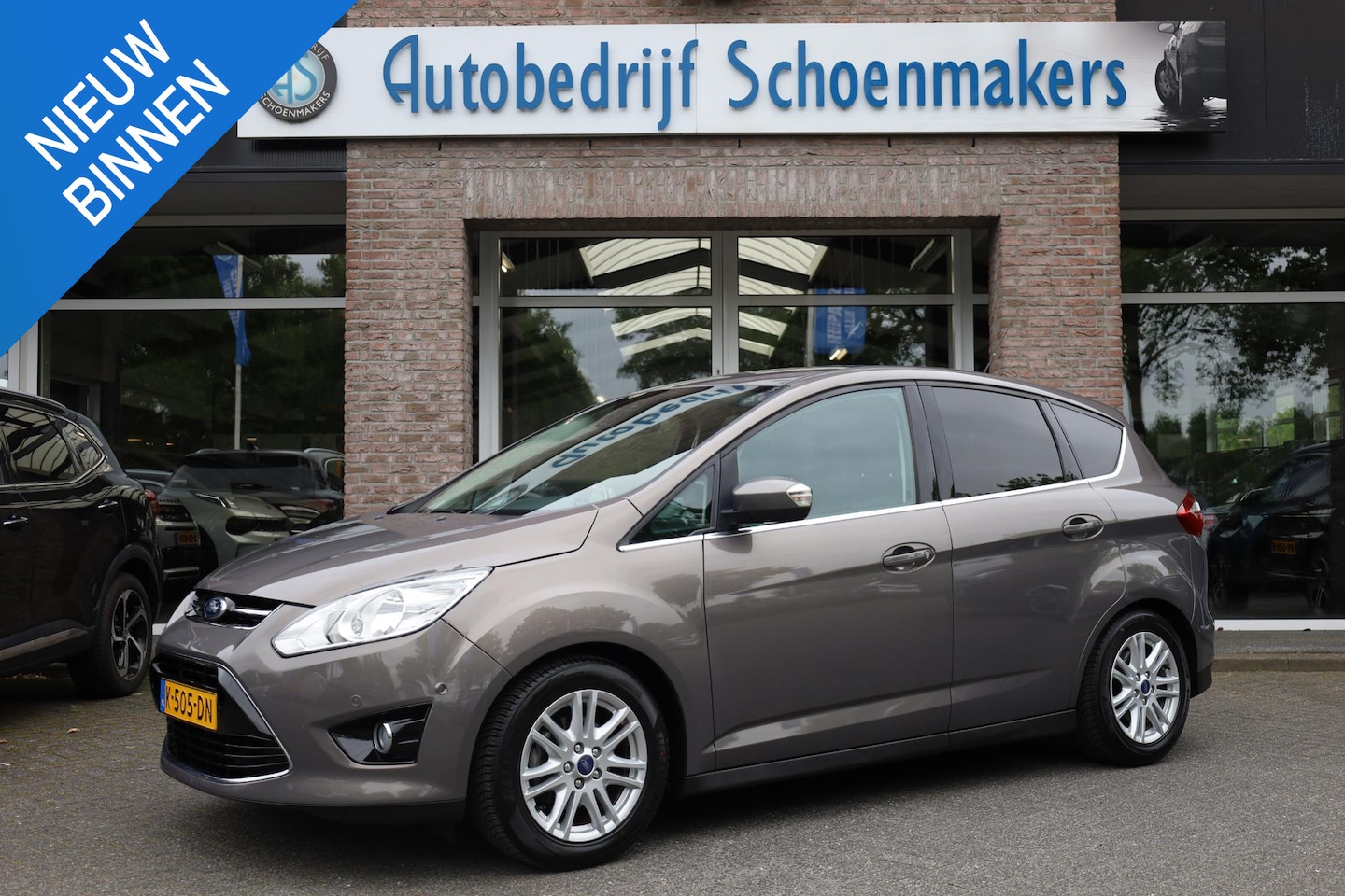 Ford C-Max - 1.0 Titanium CAMERA TREKHAAK RUITS/STOELVERWARMING NAVI ALL-SEASONS 2xPDC CRUISE CLIMA - AutoWereld.nl