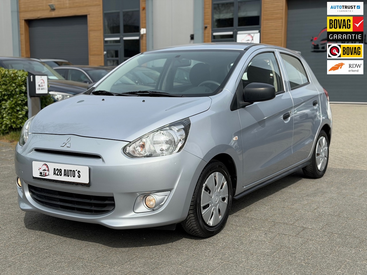 Mitsubishi Space Star - 1.0 Entry | Lage kosten |Airco | Nieuwe APK|Garantie - AutoWereld.nl