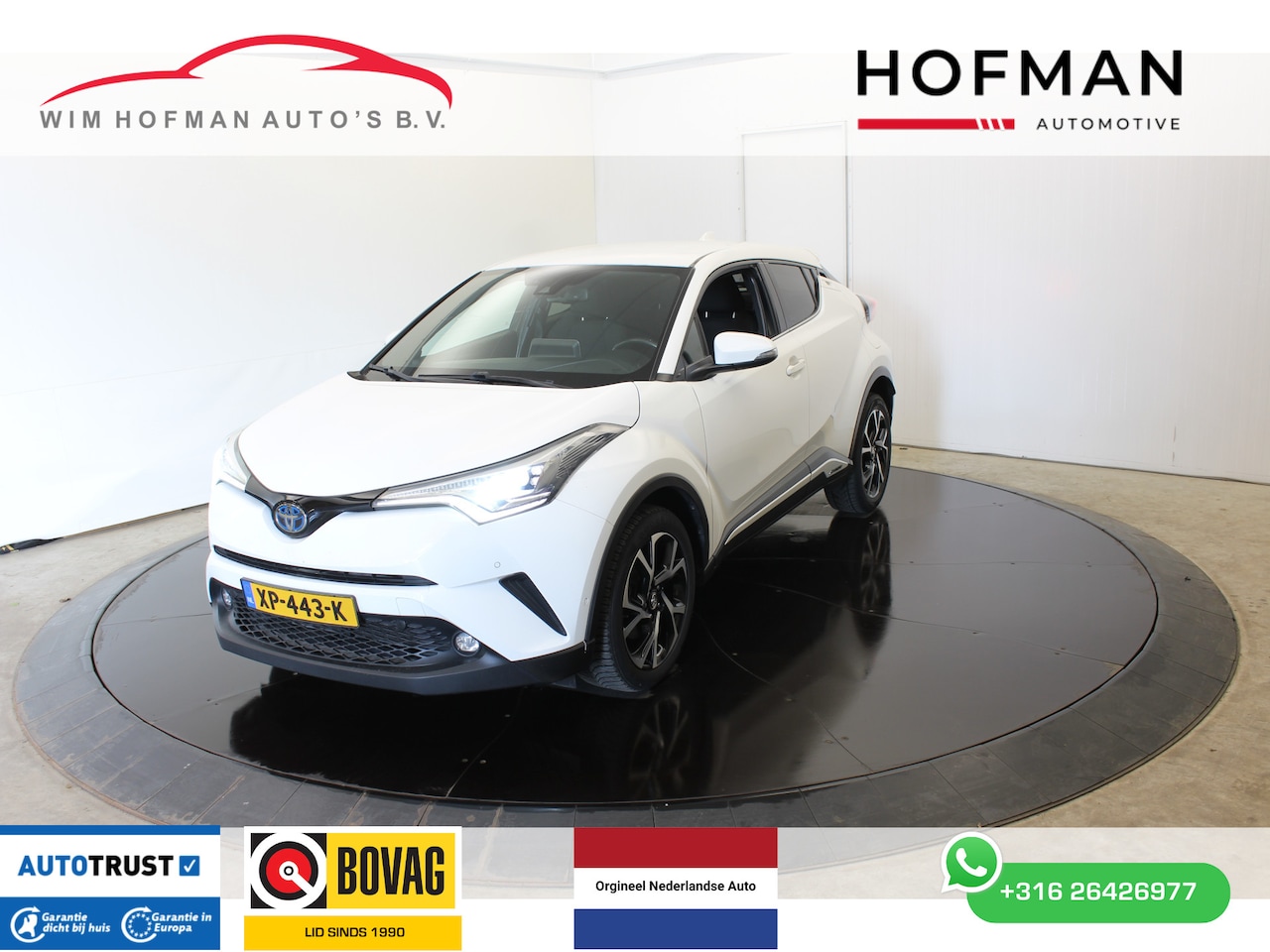Toyota C-HR - 1.8 Hybrid Style JBL Sount Camera Dhoek Stoel+Stuurverwarming Dealer onderhouden - AutoWereld.nl