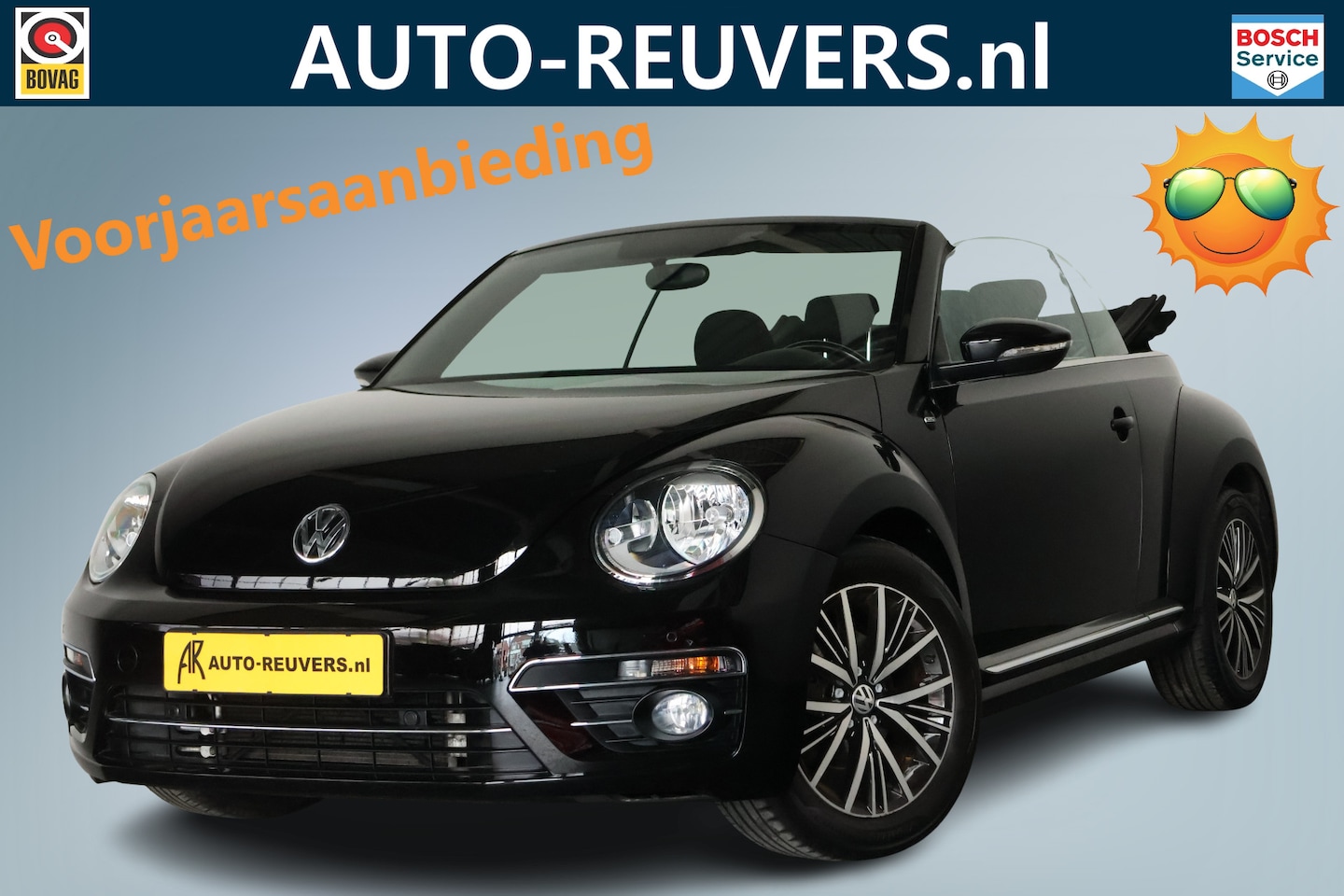 Volkswagen Beetle Cabriolet - 1.2 TSI Sound / Navi / CarPlay / Clima / Cruisecontrol - AutoWereld.nl