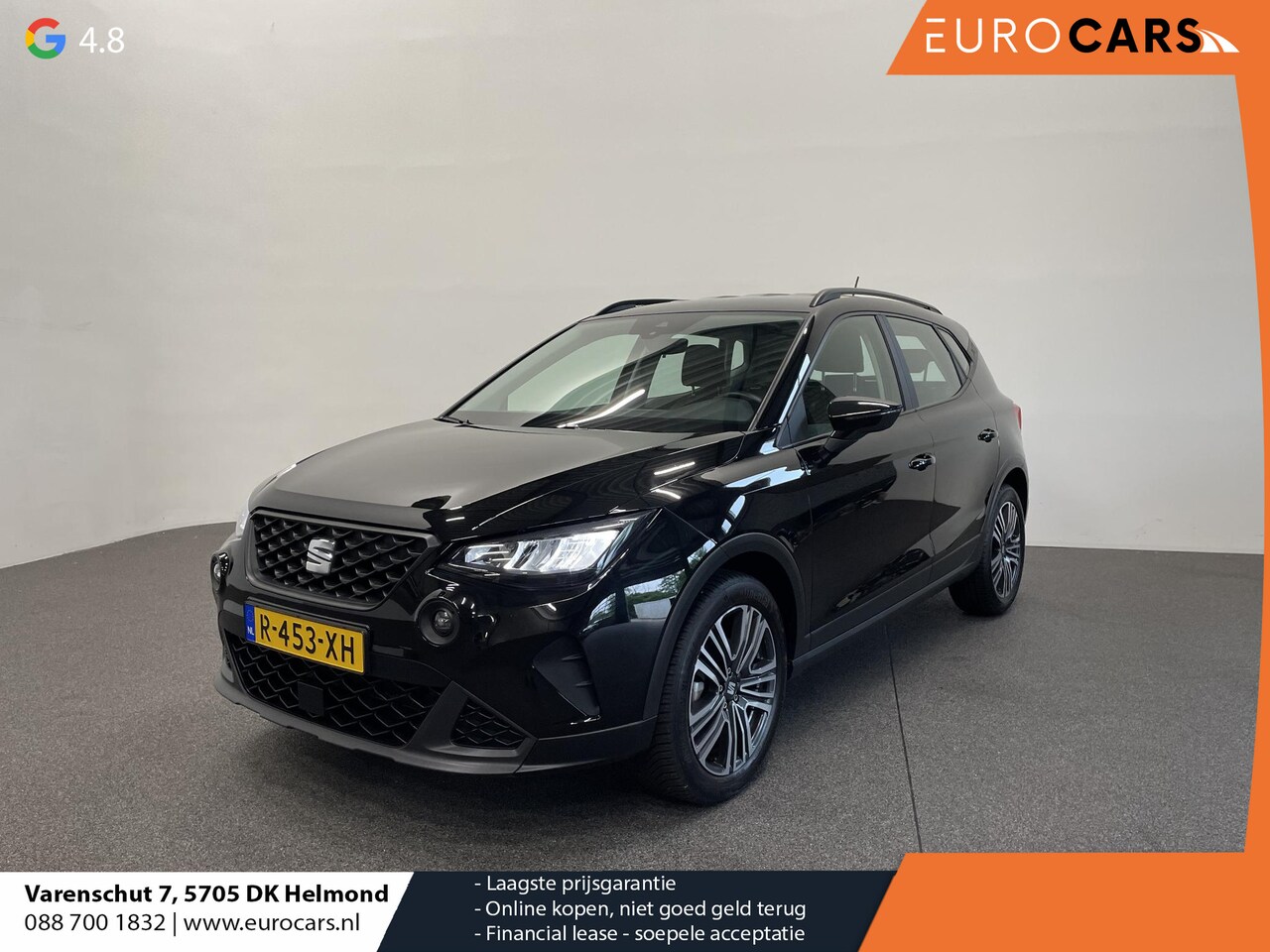 SEAT Arona - 1.0 TSI Style Airco ECC Navi Carplay PDC VA Cruise Control Full LED 17" LM Velgen - AutoWereld.nl