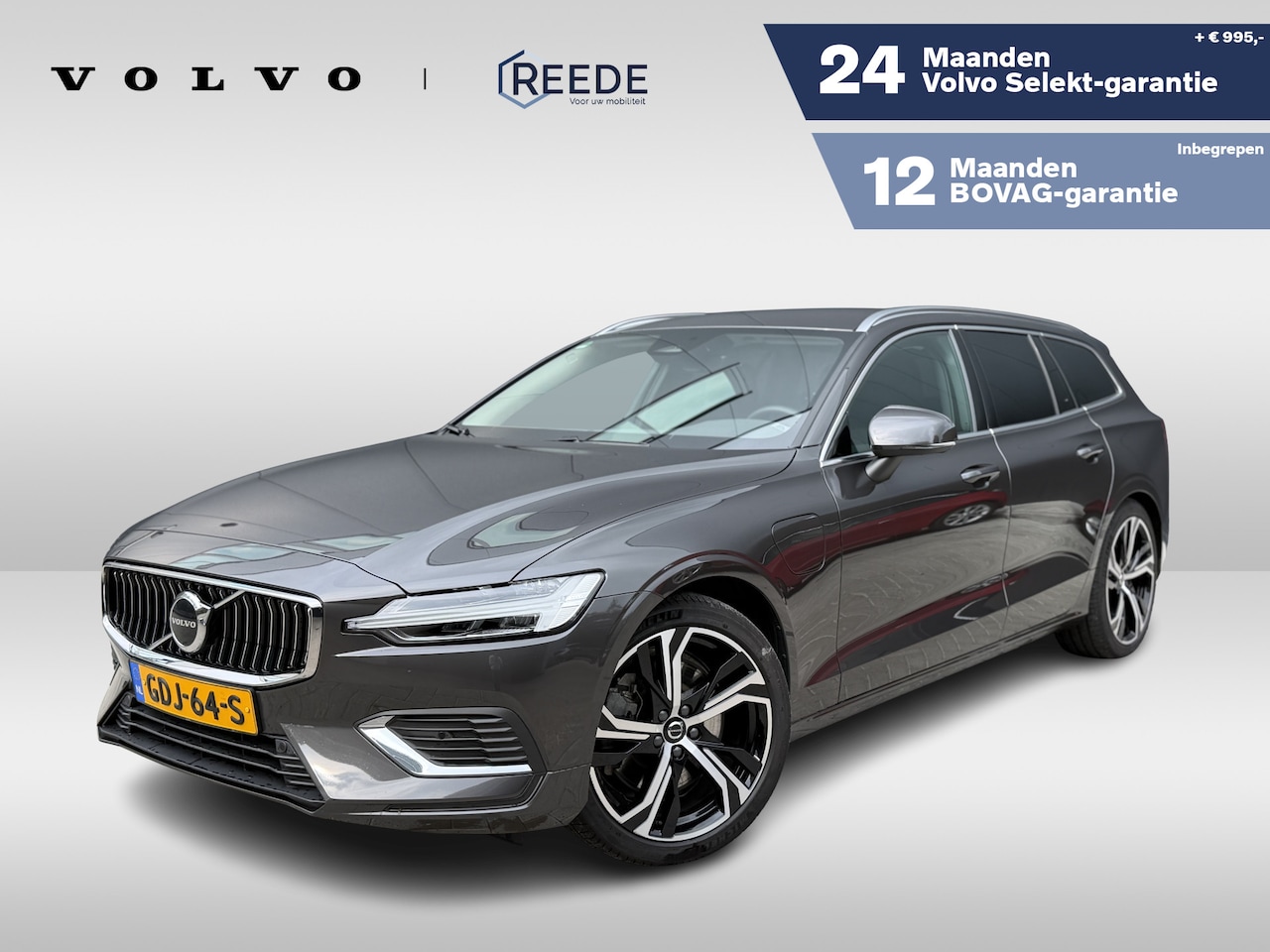 Volvo V60 - 2.0 T6 Plug-in hybrid AWD Essential Edition Climate Line | Park Assist Line | IntelliSafe - AutoWereld.nl