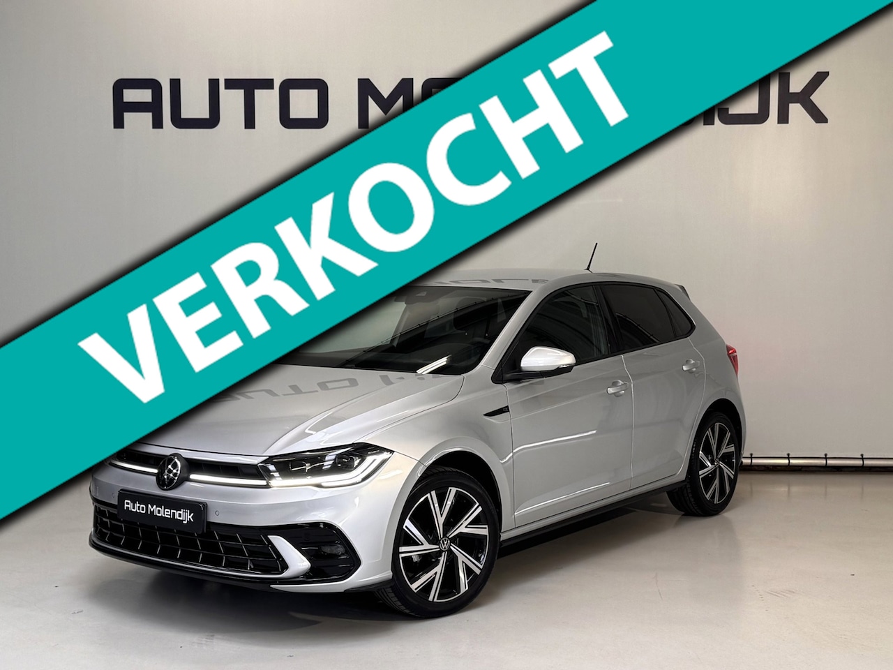 Volkswagen Polo - 1.0 TSI R-Line / DSG / 17 inch / Virtual / Keyless / Matrix / LED / - AutoWereld.nl