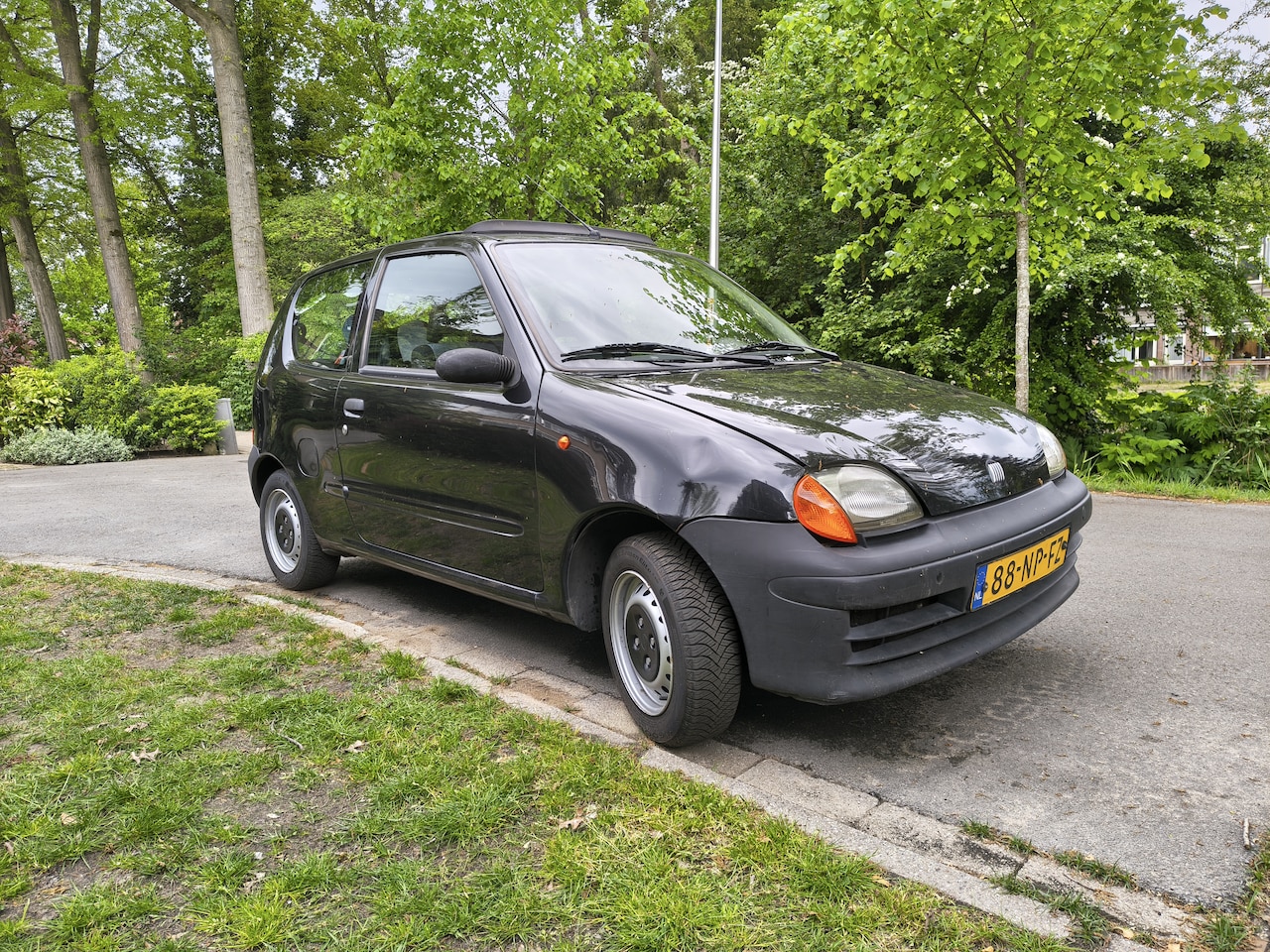 Fiat Seicento - 1.1 S Open dakje, goed onderhouden - AutoWereld.nl