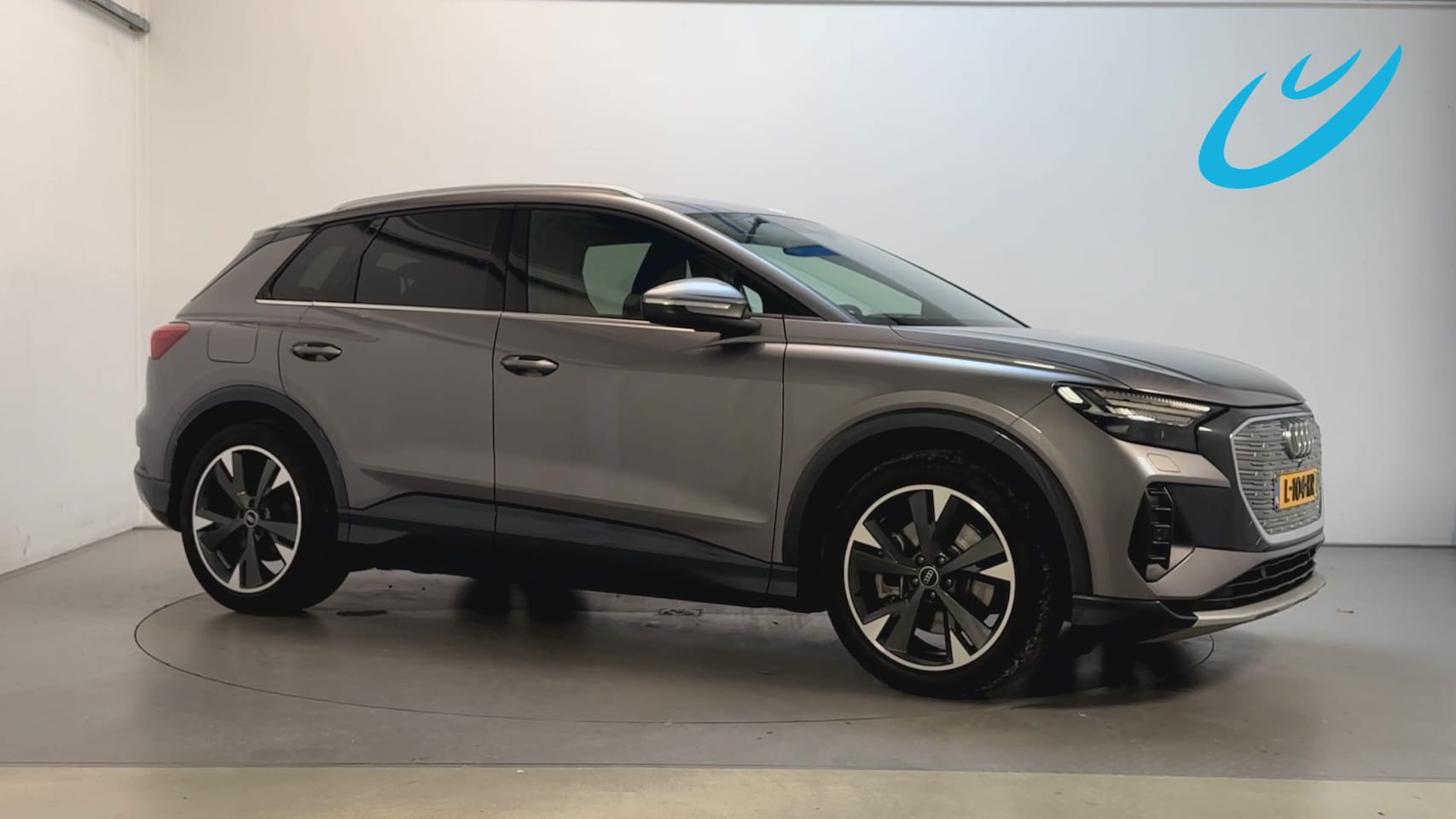 Audi Q4 e-tron - 40 Launch Edition Advanced 77 kWh SoH 92,8% Leder LED Camera Virtual Cockpit Stoelverwarmi - AutoWereld.nl