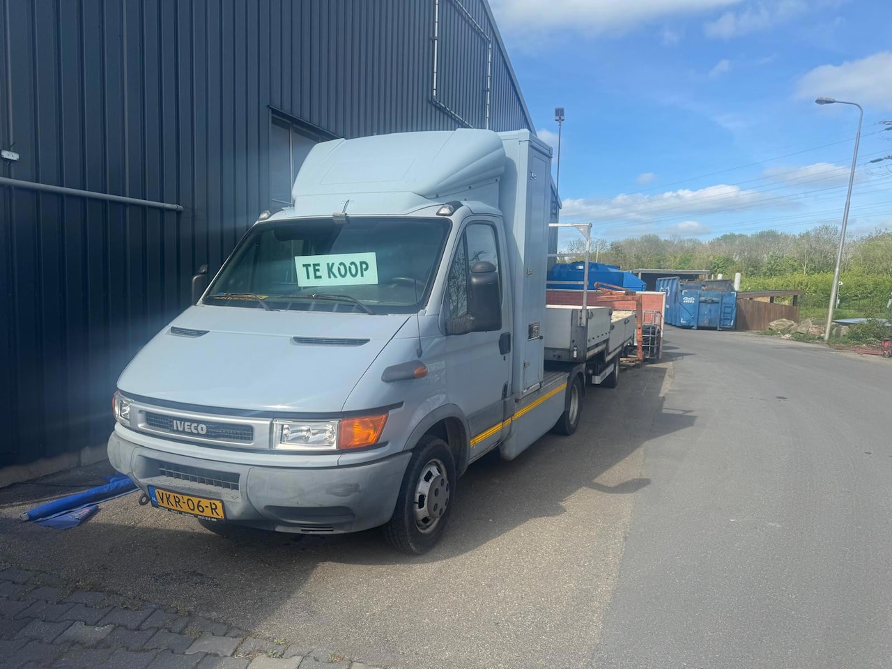 Iveco Daily - 50C15 345 BE TREKKER COMPLEET MET KRAAN 102.000 KM AIRCO 2004 - AutoWereld.nl