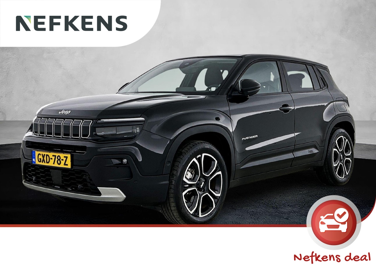 Jeep Avenger - Summit 54 kWh 156pk Automaat | Elektrische Klep | Adaptieve Cruise Control | Climate Contr - AutoWereld.nl
