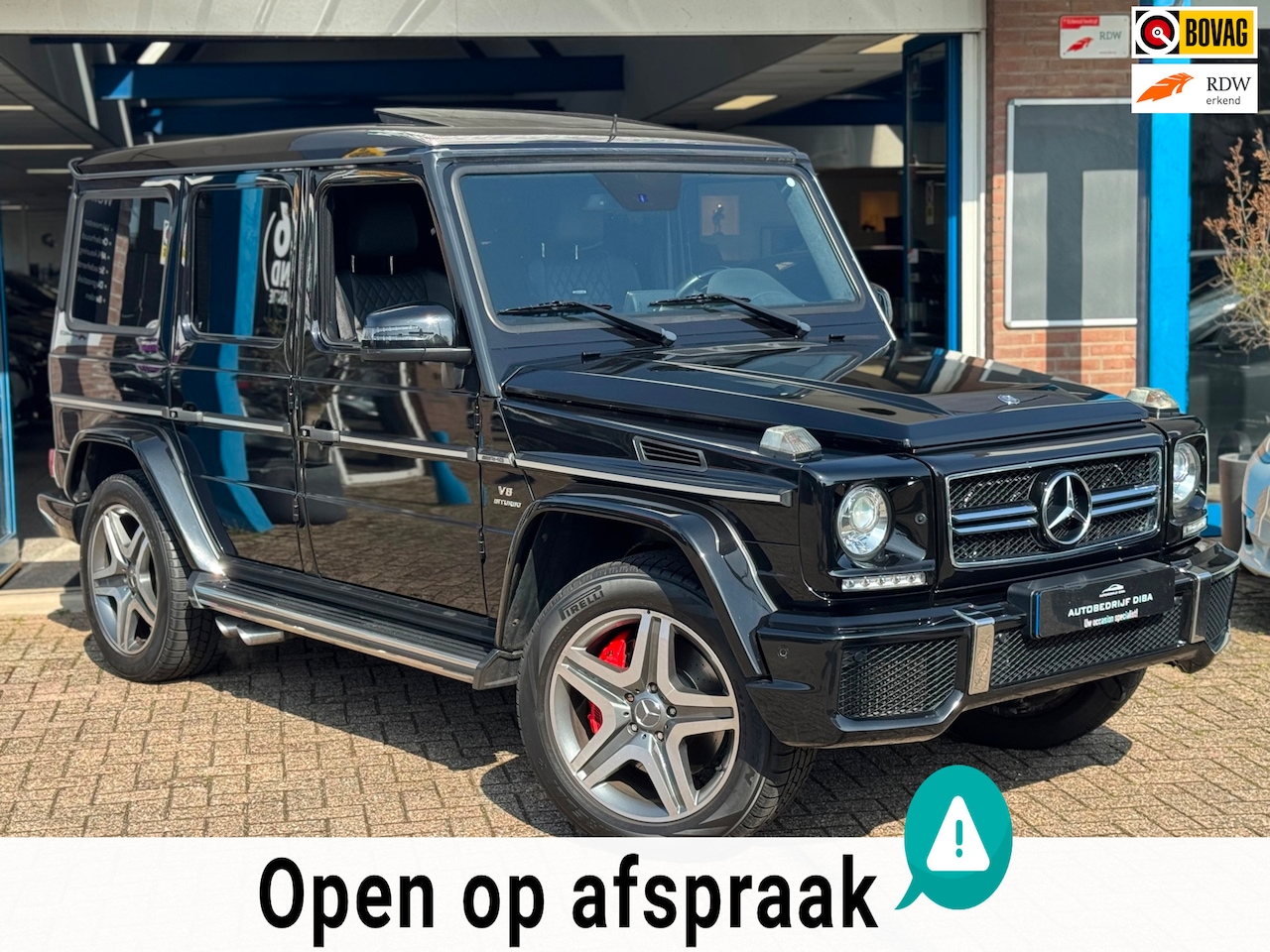Mercedes-Benz G-klasse - AMG 63 Zwart 2018 NAVI DAK LM NAP! - AutoWereld.nl