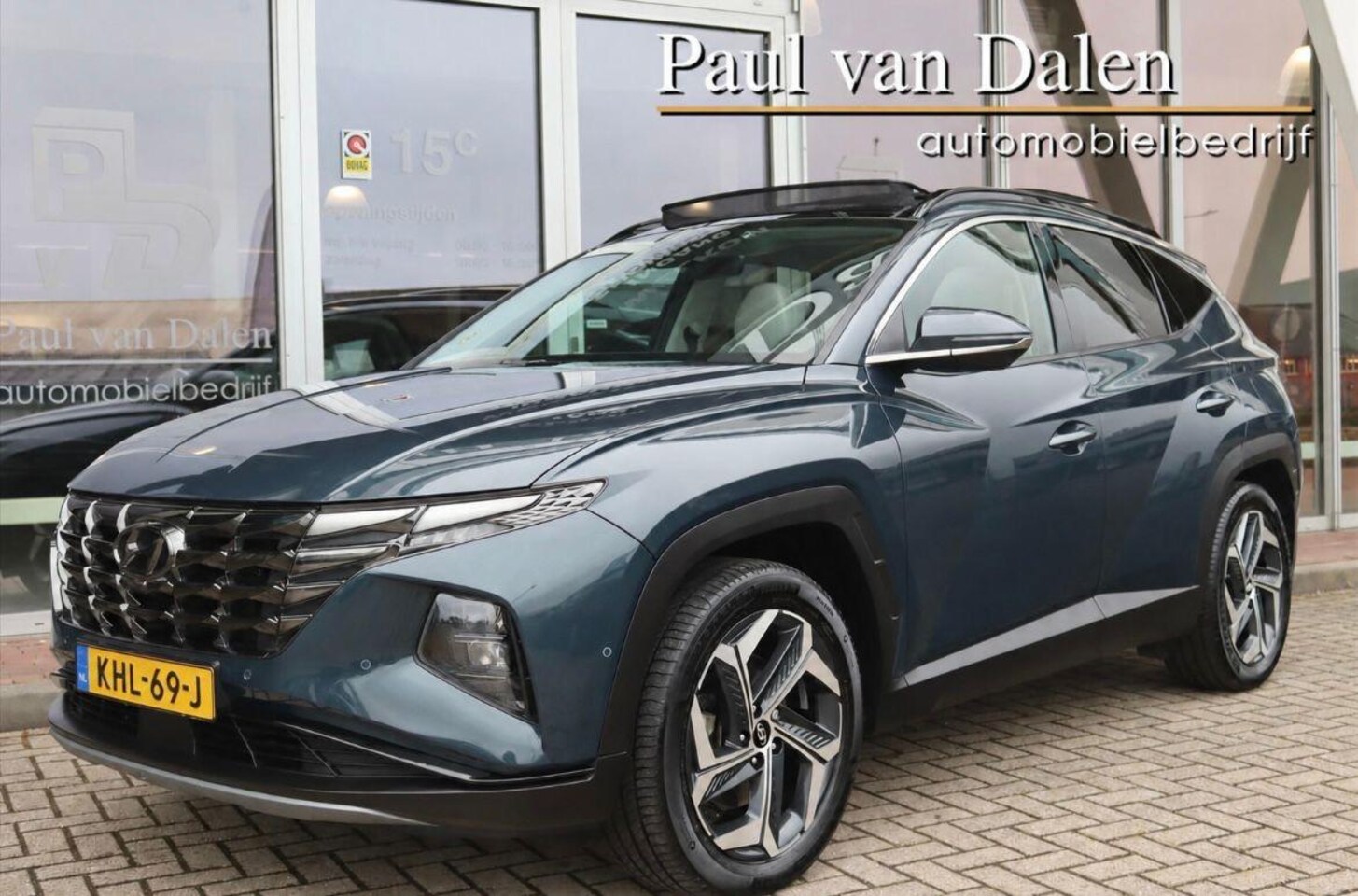 Hyundai Tucson - 1.6 T-GDi PHEV AUTOMAAT PREMIUM SKY Pano/schuifdak | Leer | Stoel/stuurverw./koeling | 360 - AutoWereld.nl