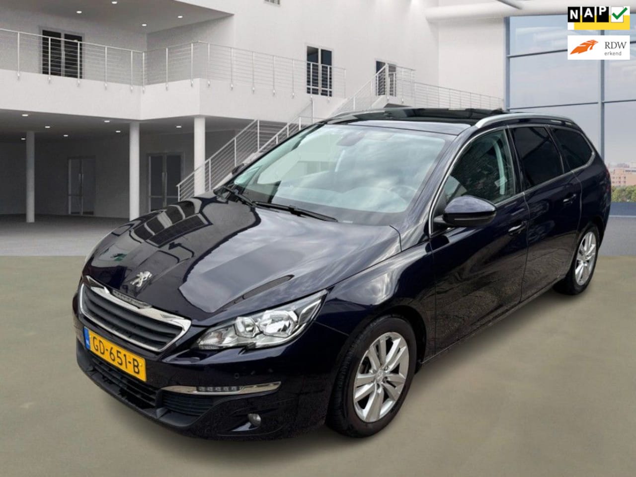 Peugeot 308 SW - 1.6 BlueHDI Blue Lease Executive Pack 1.6 BlueHDI Blue Lease Executive Pack - AutoWereld.nl