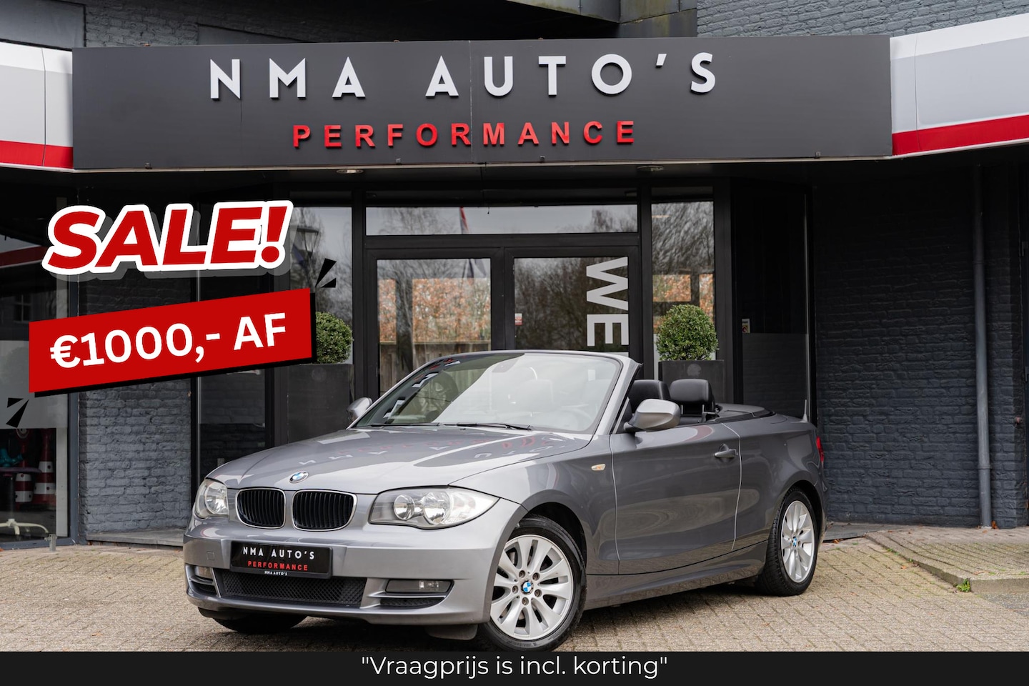 BMW 1-serie Cabrio - 118i High Executive NETTE AUTO / ONDERHOUDEN / AUTOMAAT / - AutoWereld.nl