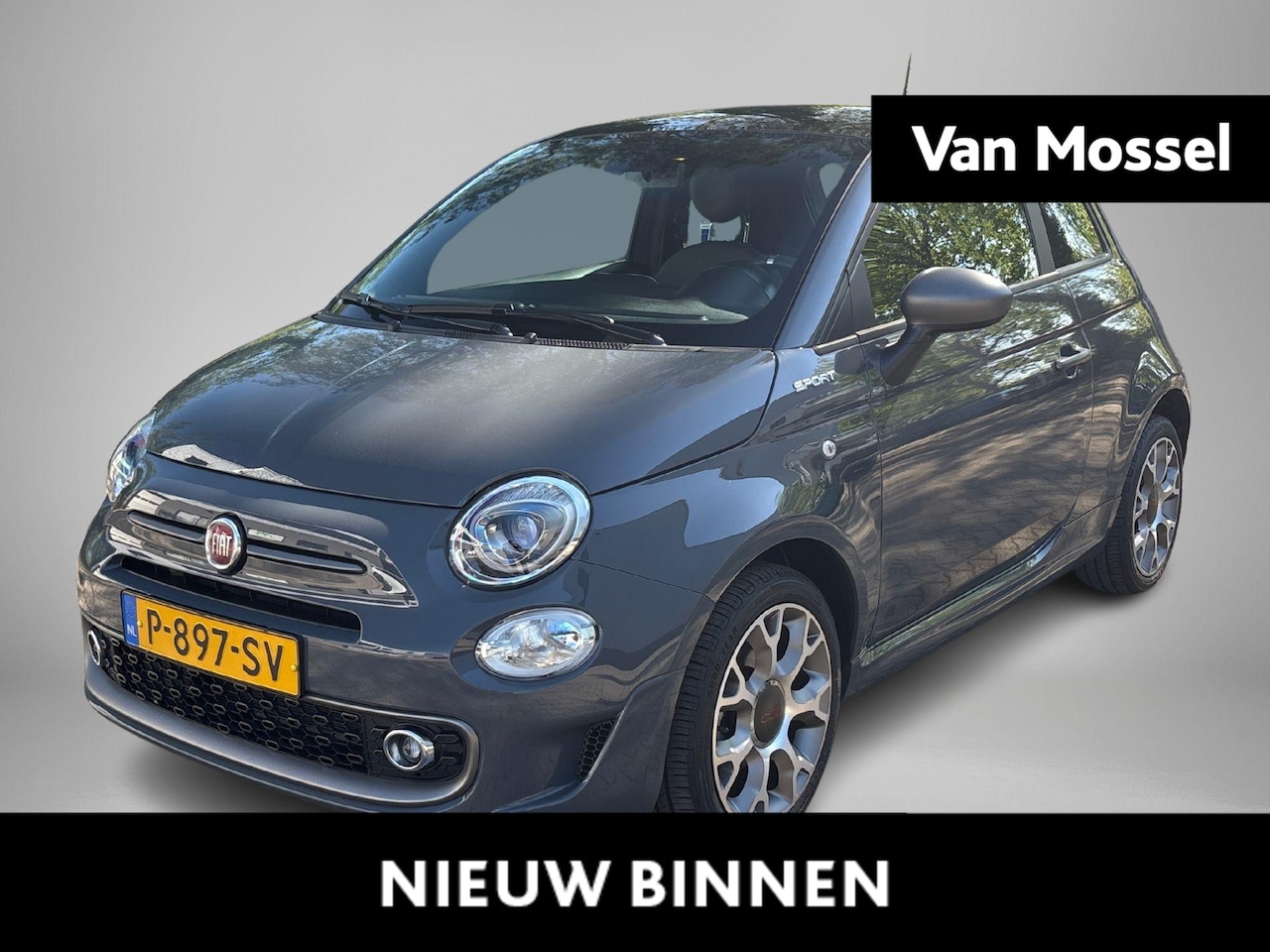 Fiat 500 - 1.0 Hybrid Sport | Apple carplay/Android Auto | Climate Control | Cruise controle | LMV 16 - AutoWereld.nl