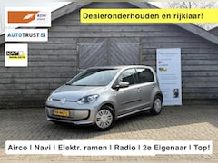 Volkswagen Up! - 1.0 move up BlueMotion | Airco | Navi | Elektrische ramen | Dealeronderhouden | 2e Eigenaa