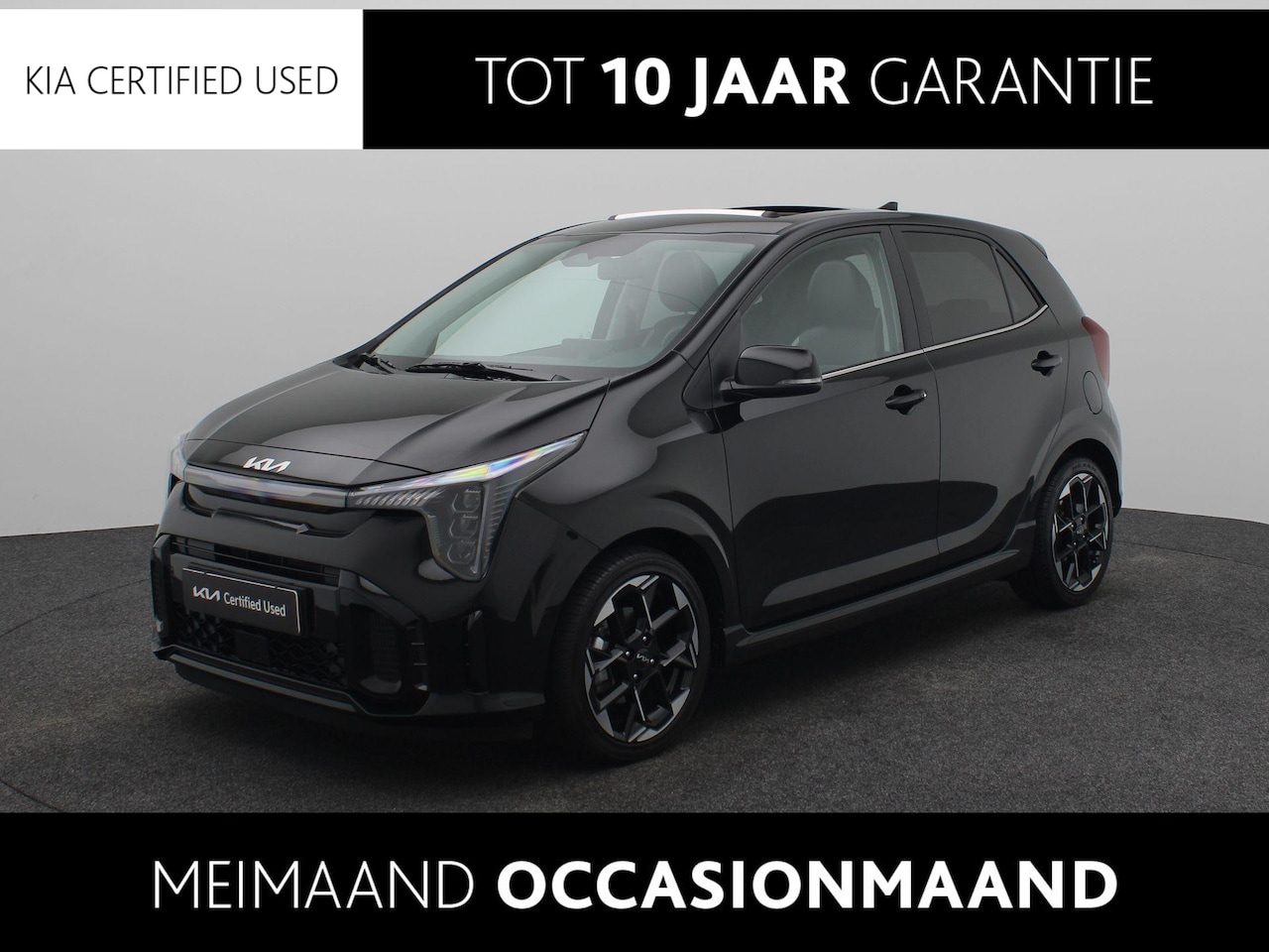 Kia Picanto - 1.0 DPI GT-Line | Schuif/Kanteldak | Stoel/Stuurverwarming | Camera | Lichtmetalen velgen - AutoWereld.nl