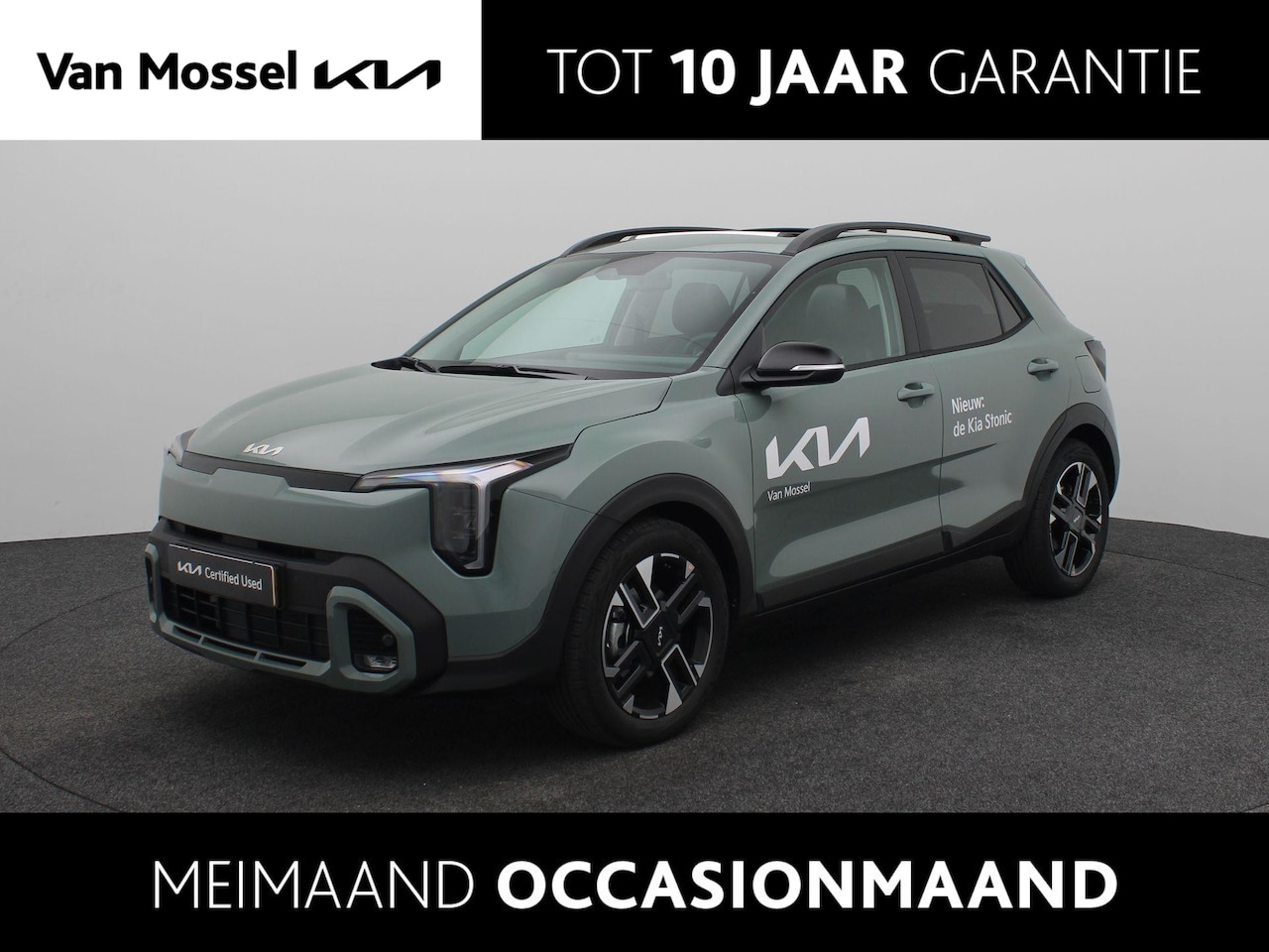 Kia Stonic - 1.0 T-GDi MHEV GT-Line Pano Dak | Stoelverwarming | Camera | Clima | Navi | Keyless - AutoWereld.nl