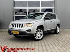 Jeep Compass - 2.4 Limited 4WD | Leder | Navigatie | Trekhaak | Cruise | Stoelverwarming | Climate
