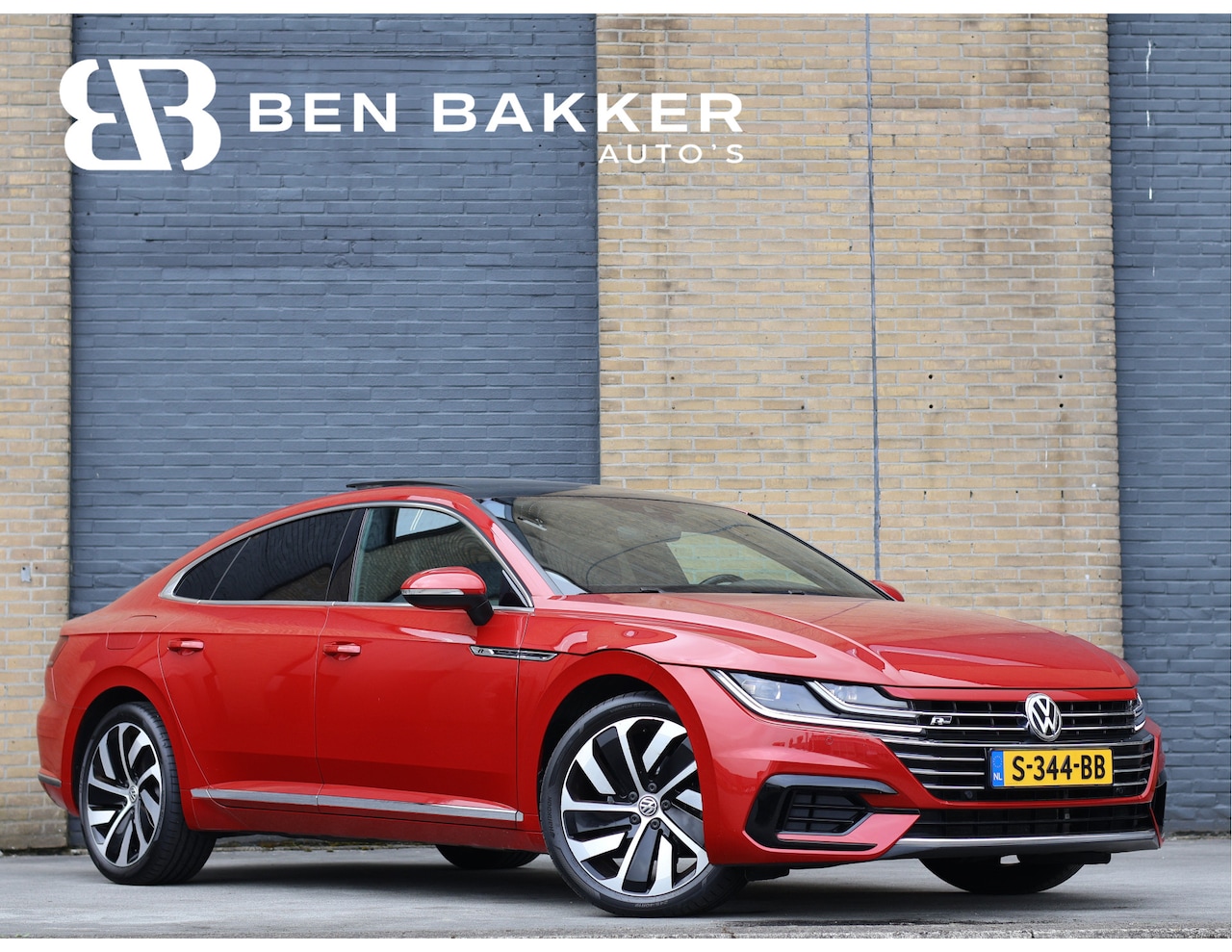 Volkswagen Arteon - 2.0 TSI R-line Business ACC | Virtual Cockpit | Carplay | 19" | Trekhaak | Keyless - AutoWereld.nl