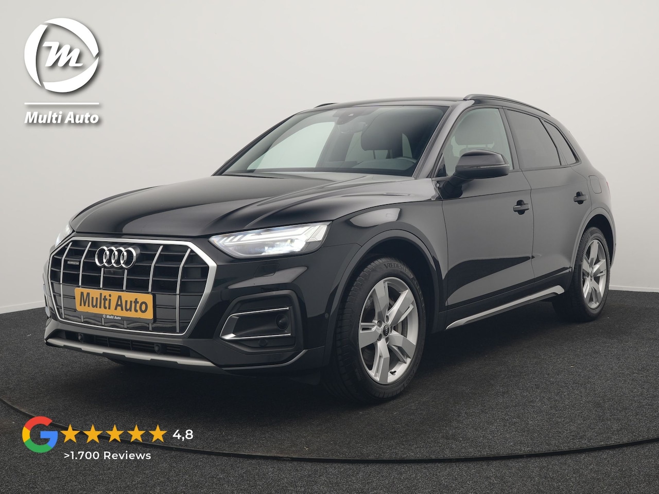 Audi Q5 - 50 TFSI e S Line FACELIFT PHEV 300pk Dealer O.H. | Luchtvering | Adaptive Cruise | Matrix - AutoWereld.nl
