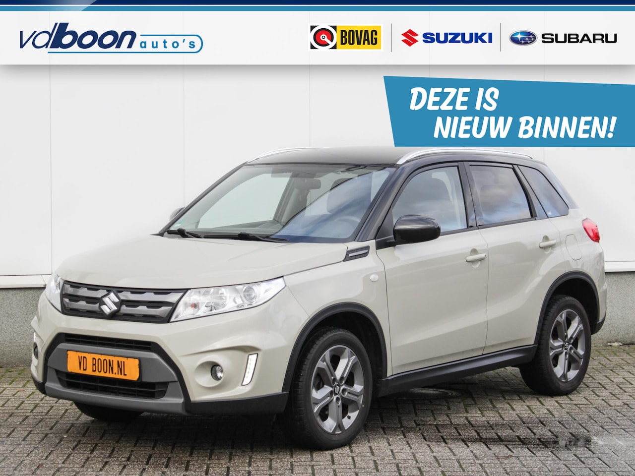 Suzuki Vitara - 1.6 Exclusive | Navi | Cruise | Clima | Lm-Velgen | Trekhaak - AutoWereld.nl