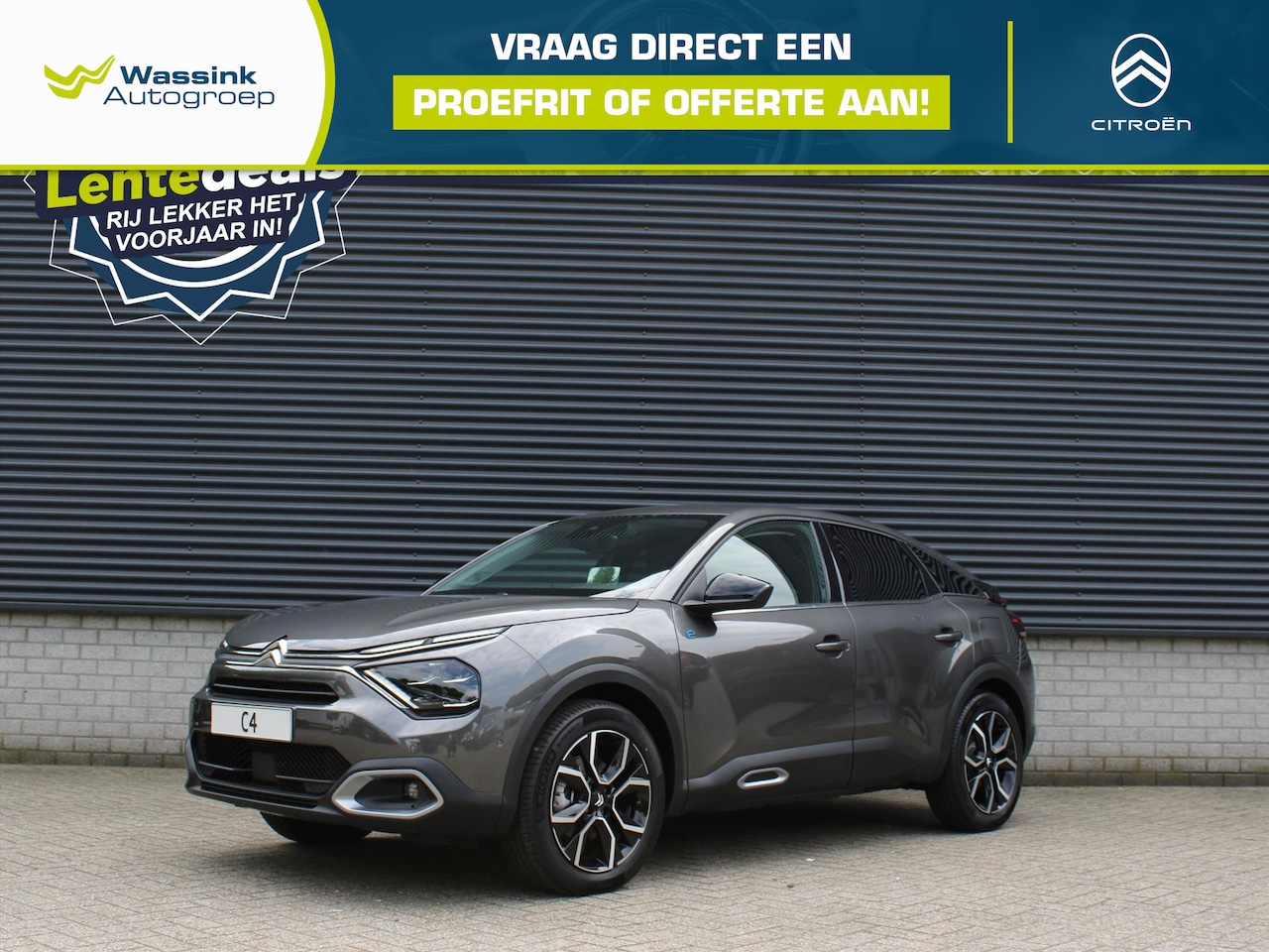 Citroën Ë-C4 - EV 50kWh 136pk Max I Adaptive Cruise Control I Apple Carplay/Android Auto I Camera I Navig - AutoWereld.nl