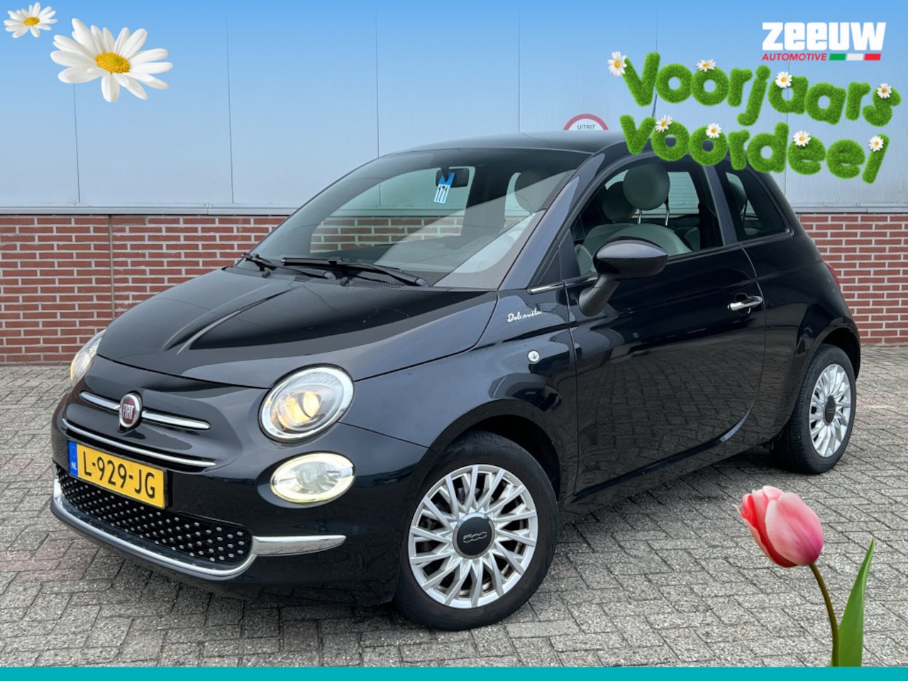 Fiat 500 - 1.0 Hybrid 70 PK Dolcevita | Carplay | PDC | 15" - AutoWereld.nl