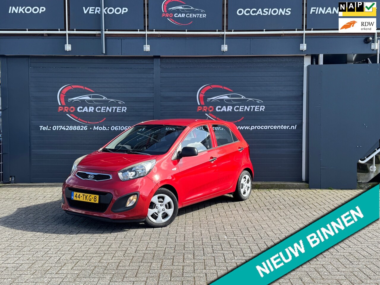 Kia Picanto - 1.2 CVVT Comfort Pack AIRCO|EL.RAMEN|CARPLAY|NAP|APK - AutoWereld.nl