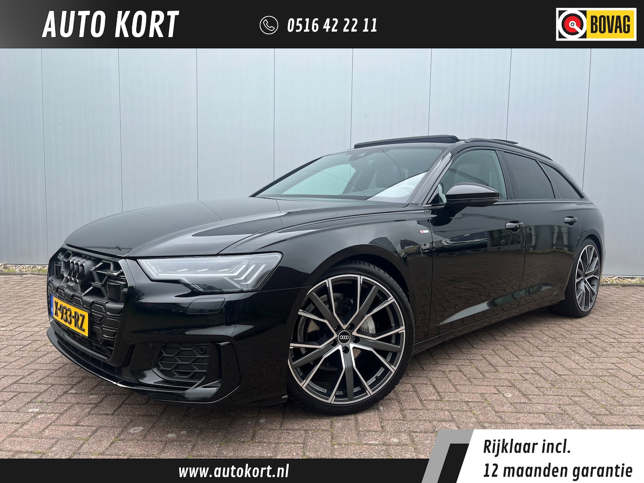 Audi A6 Avant - 40 TFSI S edition Competition 204 PK | Schuif-/kanteldak | Trekhaak | 21'' Lichtmetalen ve - AutoWereld.nl