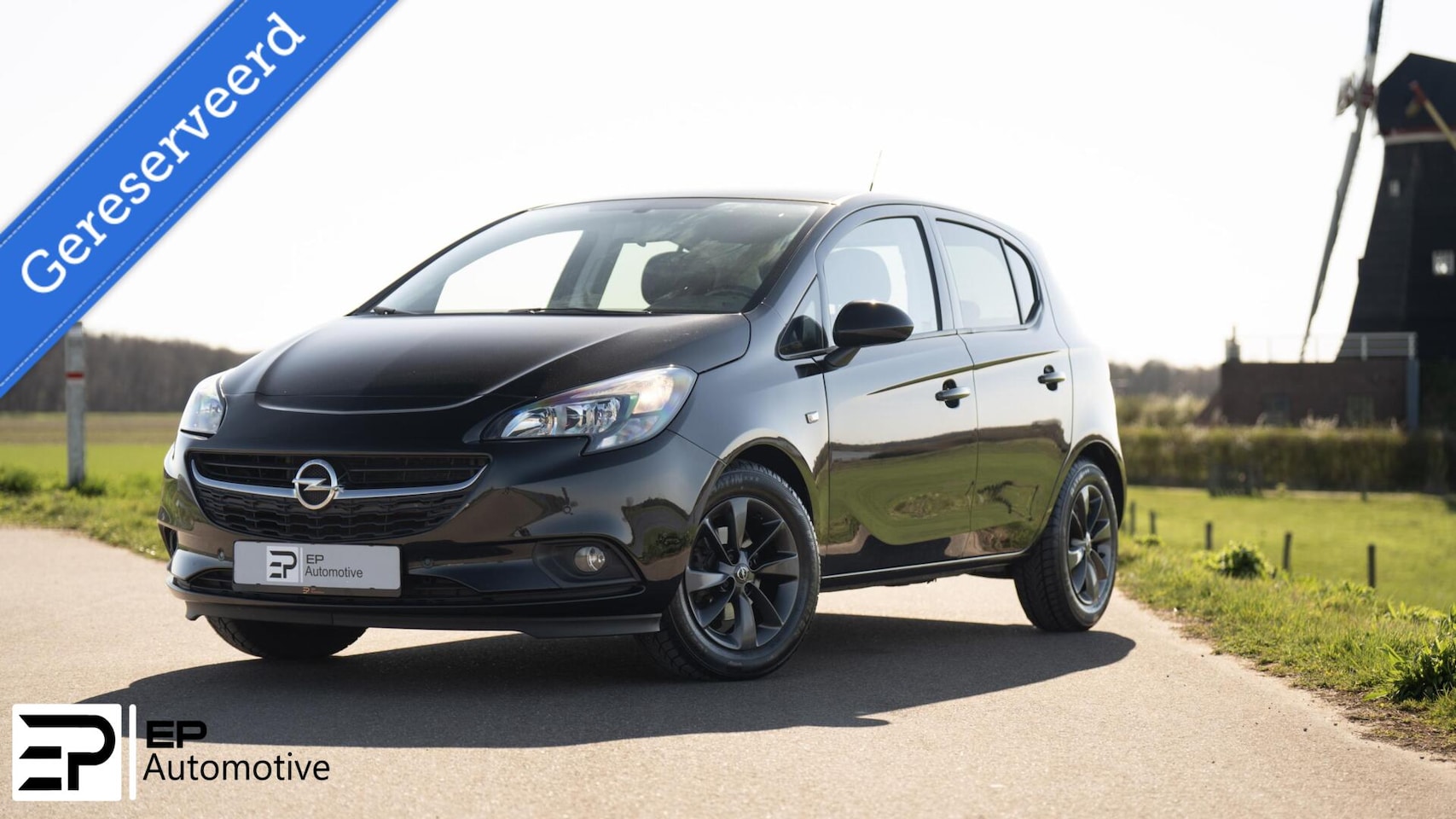 Opel Corsa - 1.4 Black Edition|Camera|AC|Cruise|Apple Carplay| - AutoWereld.nl