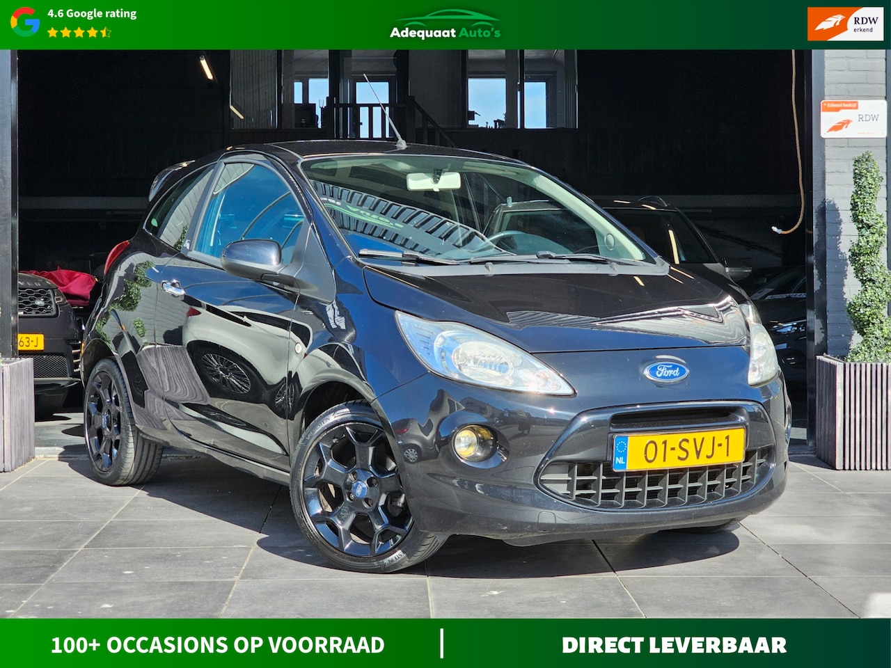 Ford Ka - 1.2 Metal start/stop|Airco|El.Ramen|NAP|AUX|APK - AutoWereld.nl
