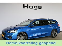 Ford Focus Wagon - 1.0 EcoBoost 126pk ST Line ketting Navigatie 1e Eigenaar Airco LED Cruise control Goed Ond