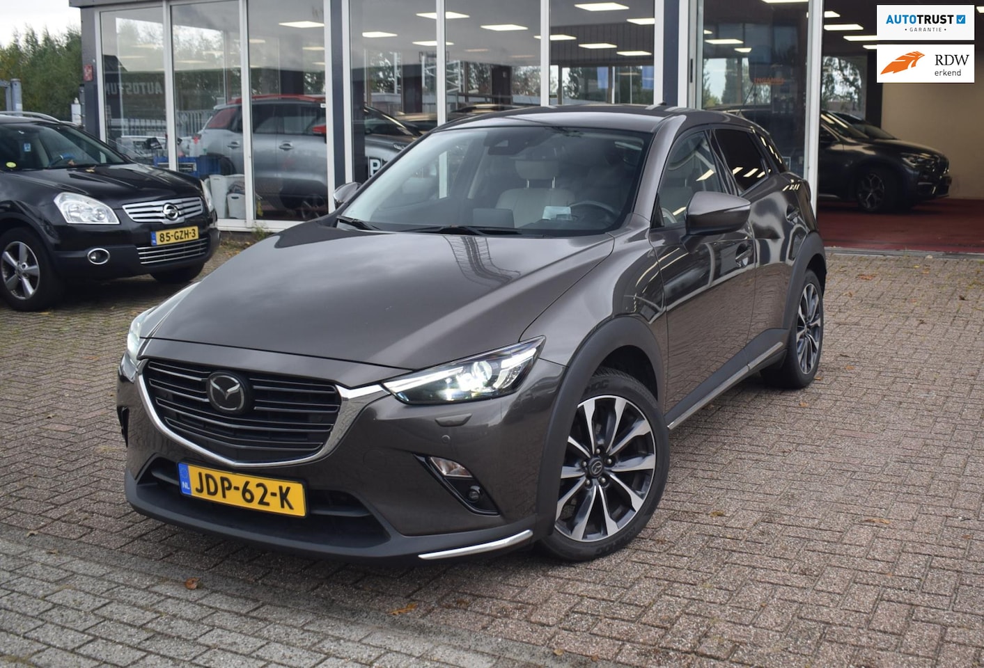 Mazda CX-3 - 2.0 SkyActiv-G 120 GT-M NAVIGATIE | LEDEREN INTERIEUR | ACHTERUITRIJCAMERA | CLIMATE CONTR - AutoWereld.nl