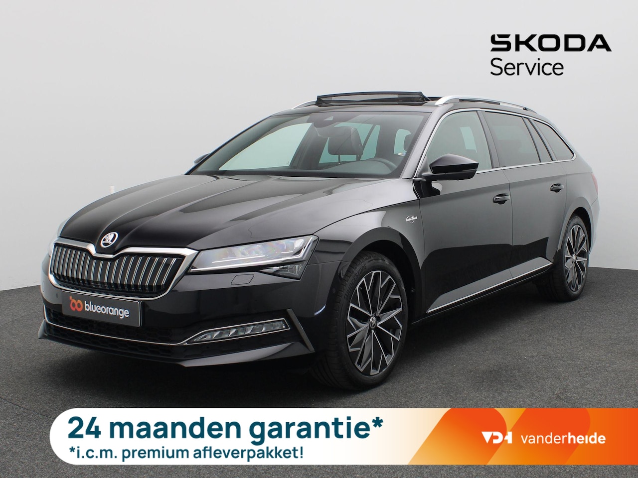 Skoda Superb Combi - 1.4 TSI iV Laurin & Klement 218PK DSG SOH 90,67%, Panoramadak, Trekhaak, Leder, Memorystoe - AutoWereld.nl