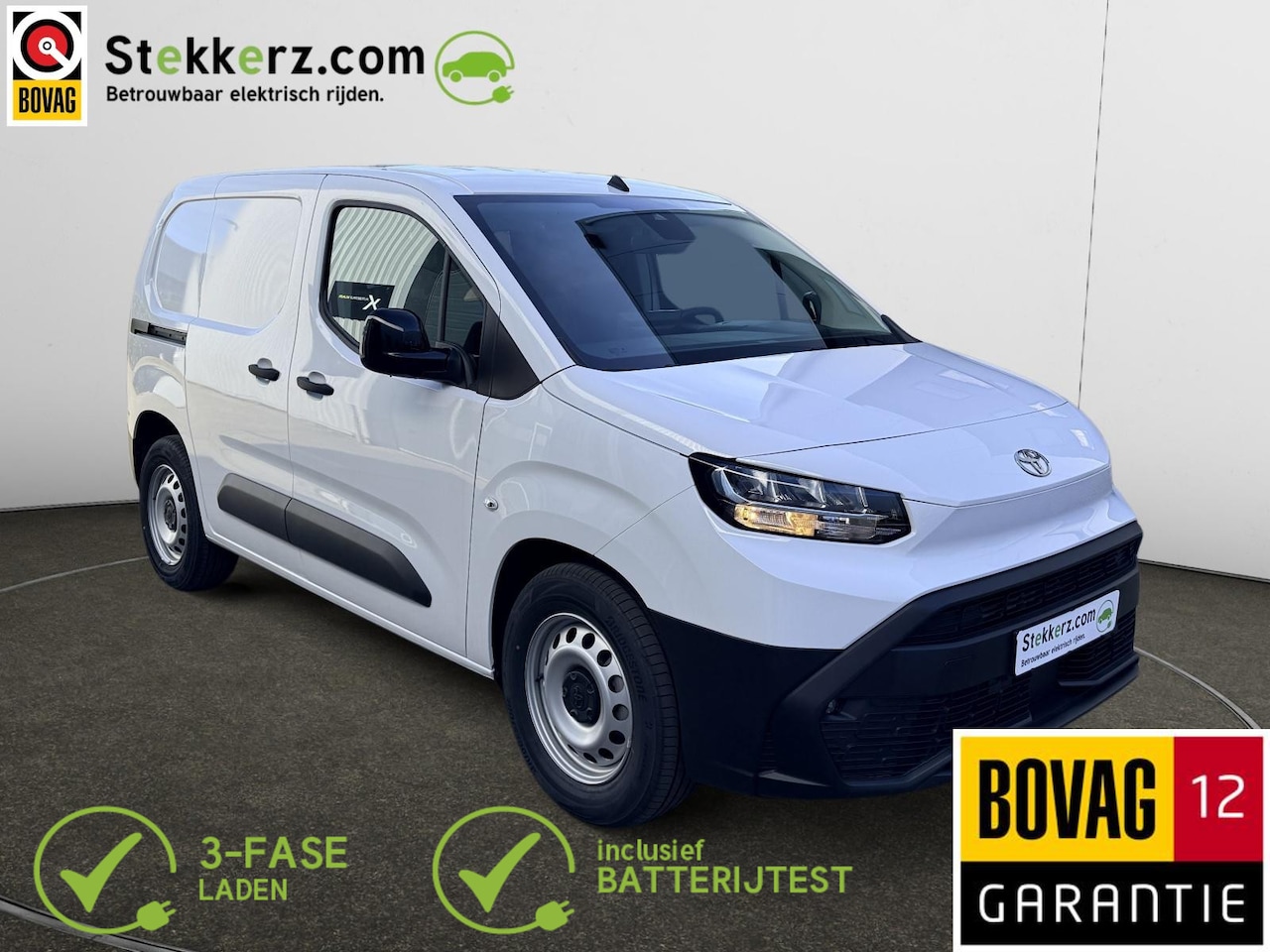 Toyota ProAce City - 50 kWh Elektroantrieb L1 Meister Auto Nieuw! 23km!! - AutoWereld.nl