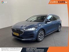Ford Focus Wagon - 1.0 EcoBoost 155pk Aut. Hybrid Titanium X Airco ECC Trekhaak Navi Carplay PDC VA+Camera Fu