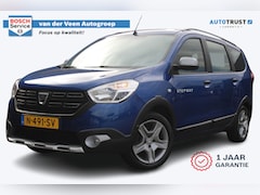 Dacia Lodgy - 1.3 TCe Stepway 5p | incl. 12 maanden garantie | Trekhaak | Navigatie | Airco | Parkeersen