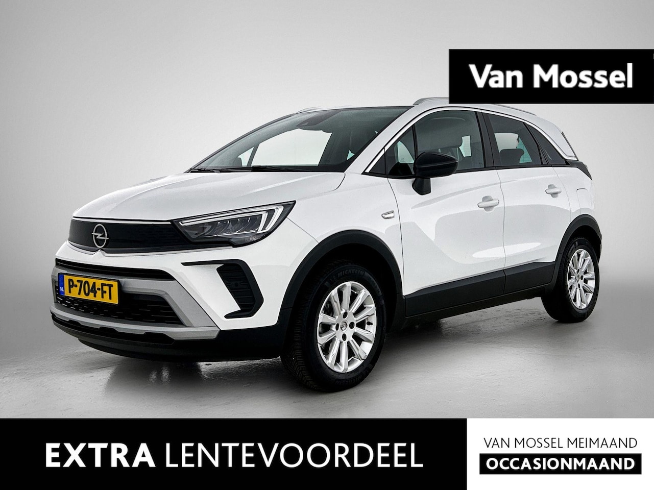 Opel Crossland - 1.2 Turbo Elegance ||  Apple Carplay/Android Auto || lichtmetalen velgen 16 || - AutoWereld.nl