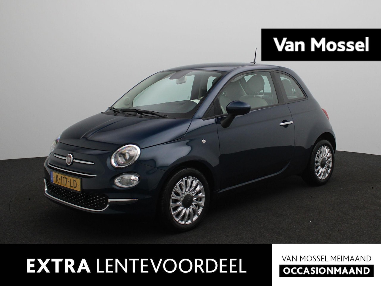 Fiat 500 - 1.0 Hybrid Lounge | Extra Paasvoordeel !! | Lichtmetalen Velgen | DAB | Lage KM. Stand | - AutoWereld.nl