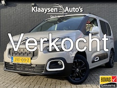 Citroën Berlingo - 1.2 PureTech 110 pk Shine | 1e eigenaar | navigatie | trekhaak | 5 persoons | apple carpla