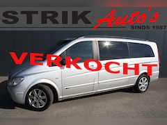 Mercedes-Benz Viano - 3.0 CDI DUBBELE CABINE Ambiente Extra Lang 2 x SCHUIFDEUR - LEDER