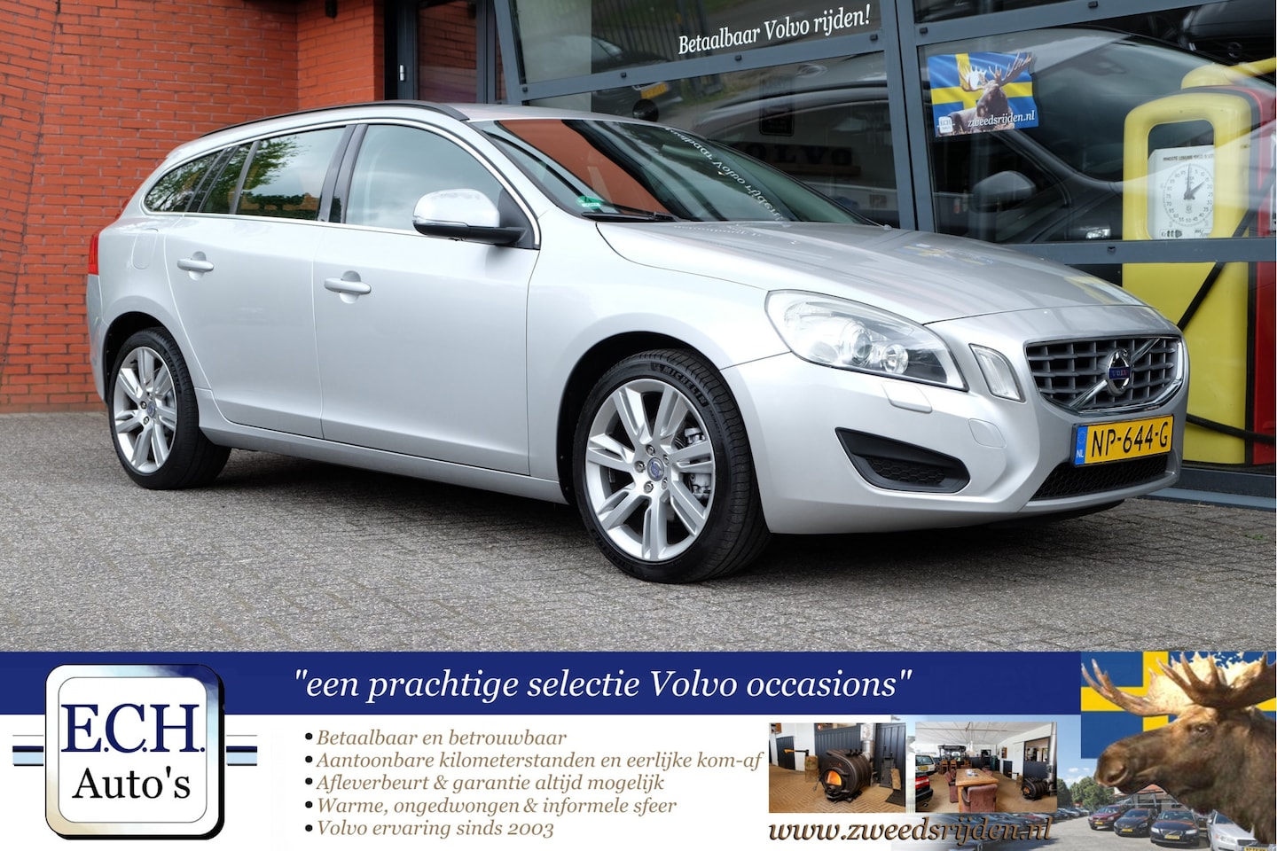 Volvo V60 - 2.0 D3 5cilinder 163pk Momentum, 17inch - AutoWereld.nl