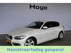 BMW 1-serie - 116i Sport Cima Navigatie Cruise Control LED Stoelverwarming Rijklaarprijs Inruil Mogelijk