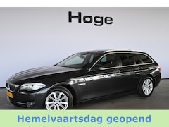 BMW 5-serie Touring - 520d High Executive Clima Navigatie Cruise Control Leder Rijklaarprijs Inruil Mogelijk