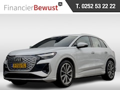 Audi Q4 e-tron - 40 3x S-LINE 204Pk 77 kWh 89, 6% SOH LEDER 20 INCHE-LMV CAMERA-360 DIGI-DASH NAVI LED PDC