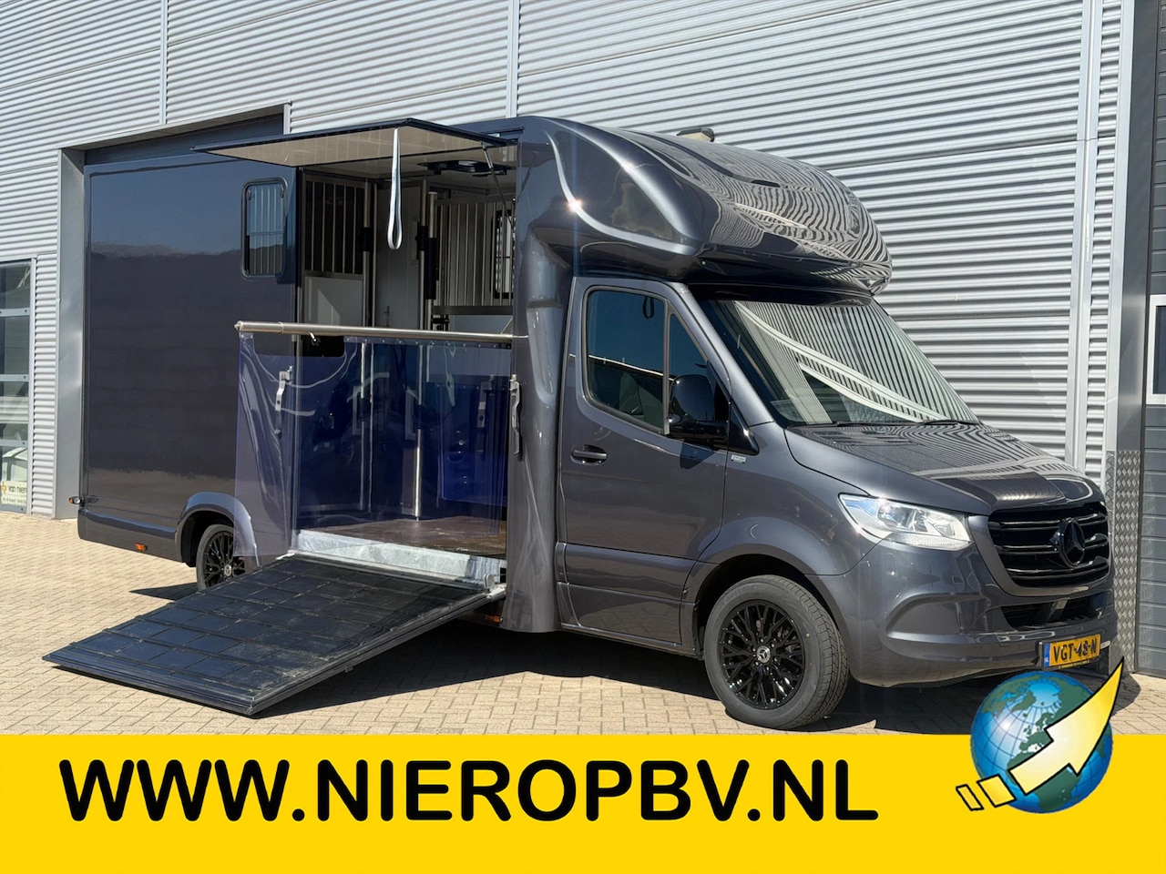 Mercedes-Benz Sprinter - 314CDI Paardenwagen Horsetruck TVW Hengsten Uitvoering L3 Automaat Airco - AutoWereld.nl